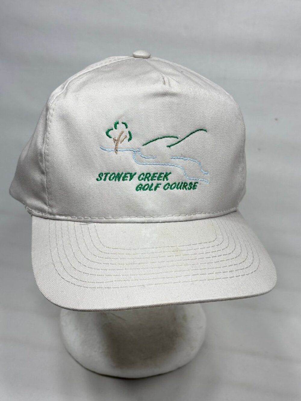 Stoney Creek Golf Course Colorado Hat Khaki Snapback OTTO Cap Old Money Style